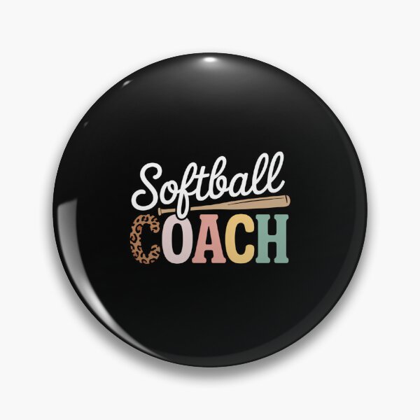Item preview, Softball Coach Leopard Softball Coaching designed and sold by cosmicncozyS.