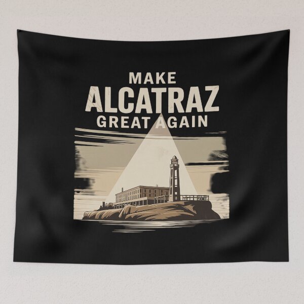 Item preview, Reopen Alcatraz Funny Alcatraz 2025 designed and sold by Voidbinder.