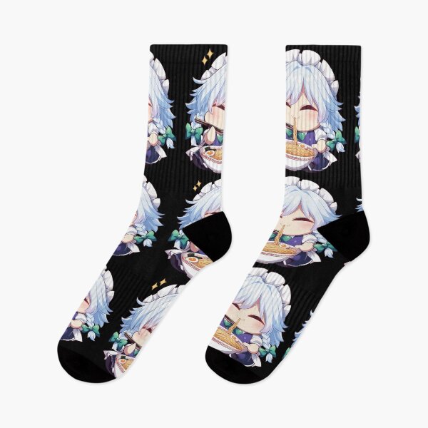 Item preview, Lisa Genshin Impact Game Sakuya Izayoi Touhou Kawaii Ramen Chibi Cute Anime Girl designed and sold by Raslbazola.
