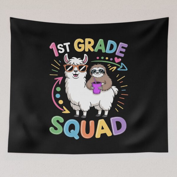 Item preview, Team 1st One Grade Teacher  1st Day of School designed and sold by Rrettgison.