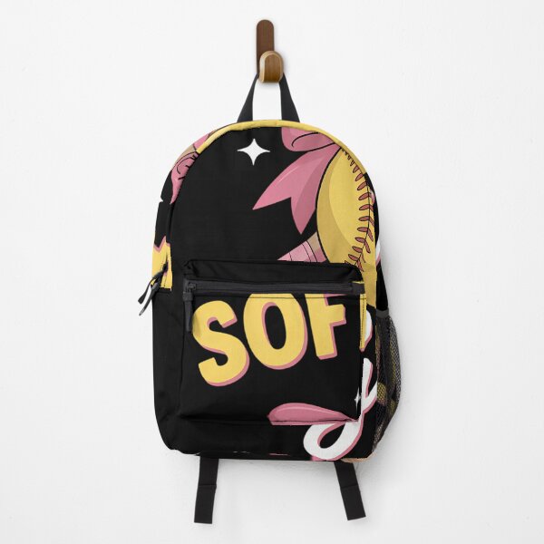 Item preview, Softball Coquette Bow Softball designed and sold by cosmicncozyS.