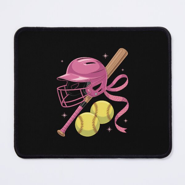 Item preview, Softball Coquette Bow designed and sold by cosmicncozyS.
