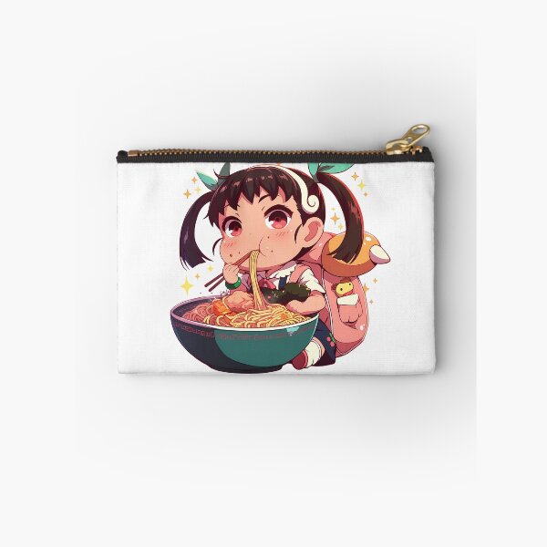 Item preview, Mayoi Hachikuji Bakemonogatari Kawaii Ramen Chibi Cute Anime Girl designed and sold by Raslbazola.