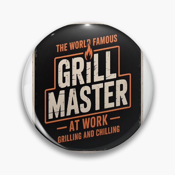 Item preview, World Famous Grill Master At Work - Grillmaster BBQ designed and sold by StuffNestie.