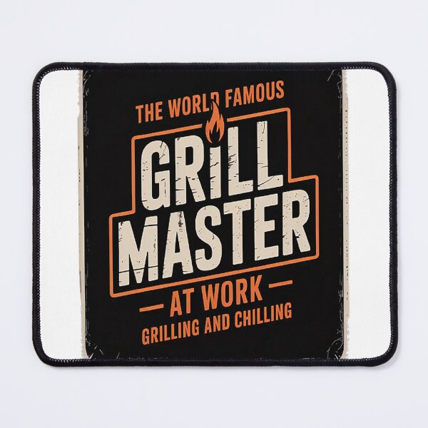 Item preview, World Famous Grill Master At Work - Grillmaster BBQ designed and sold by StuffNestie.