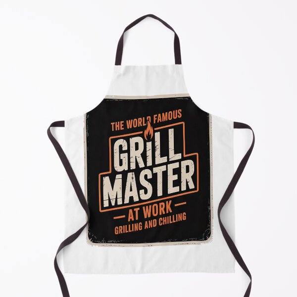 Item preview, World Famous Grill Master At Work - Grillmaster BBQ designed and sold by StuffNestie.