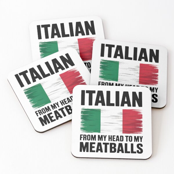Item preview, Funny Italian From My Head To My Meatballs Humor Joke  designed and sold by NailMolisa.