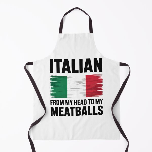 Item preview, Funny Italian From My Head To My Meatballs Humor Joke designed and sold by NailMolisa.