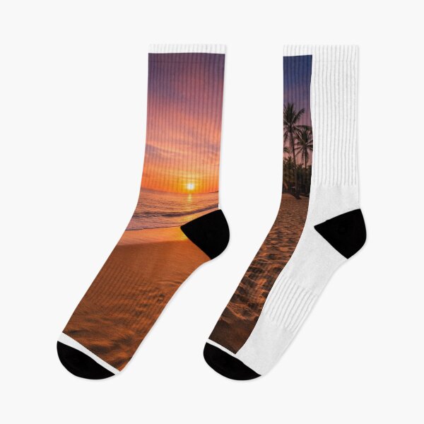 Item preview, Tropical Sunset palm Beach Paradise designed and sold by Fateh-Kro ⭐⭐⭐⭐⭐.