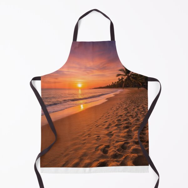Item preview, Tropical Sunset palm Beach Paradise designed and sold by Fateh-Kro ⭐⭐⭐⭐⭐.