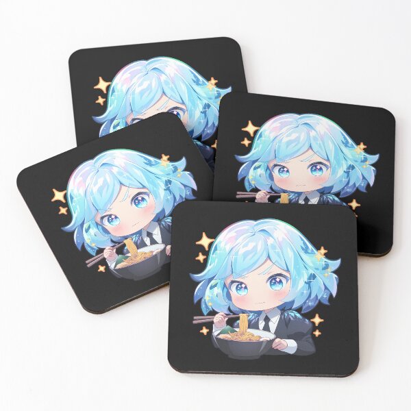 Item preview, Value Diamond Land Of The Lustrous Kawaii Ramen Chibi Cute Anime Girl designed and sold by Raslbazola.