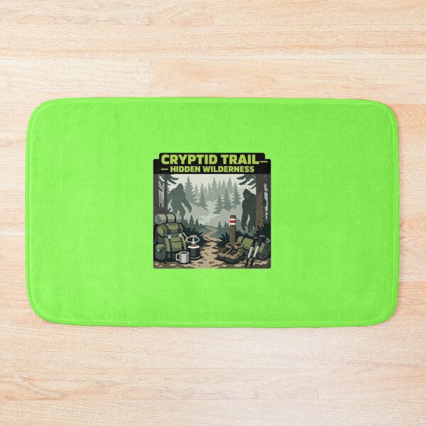 Item preview, Cryptid Trail (Gorpcore Horror)  designed and sold by Rare Plus Apparel!.