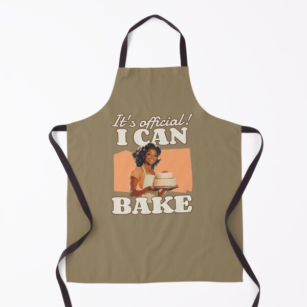 Item preview, IT'S OFFICIAL! I CAN BAKE Cake designed and sold by JusTiceT-shirts.