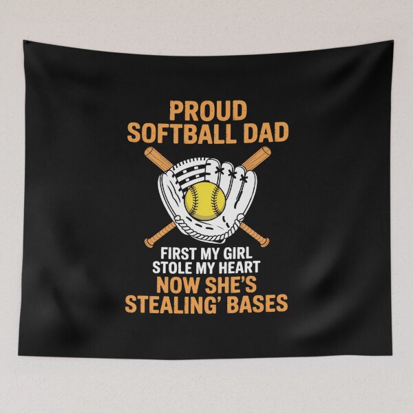 Item preview, Softball Dad Cute designed and sold by gourpmerzihd.