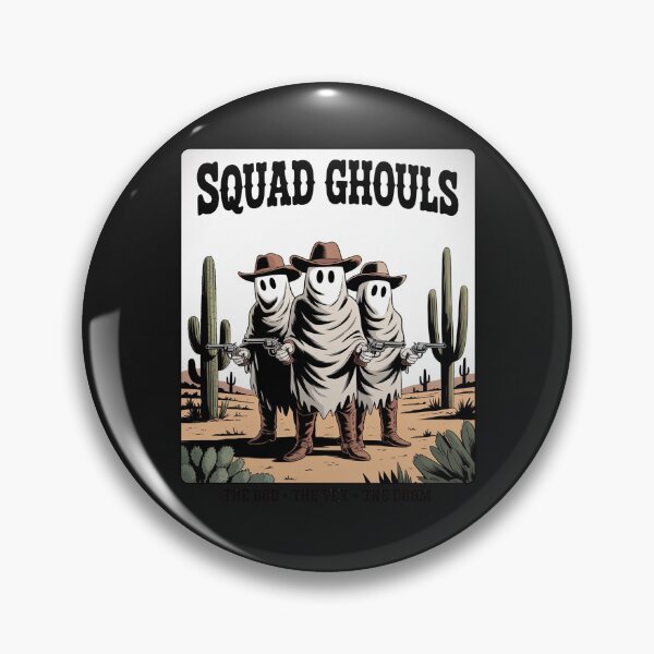 Item preview, Squad Ghouls  Western Halloween Ghost designed and sold by VladimiaPutin.