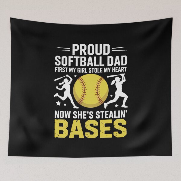 Item preview, Softball Dad Fathers Day designed and sold by gourpmerzihd.
