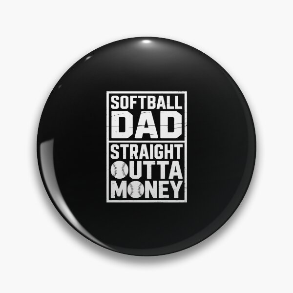 Item preview, Softball Dad Funny JOke designed and sold by gourpmerzihd.
