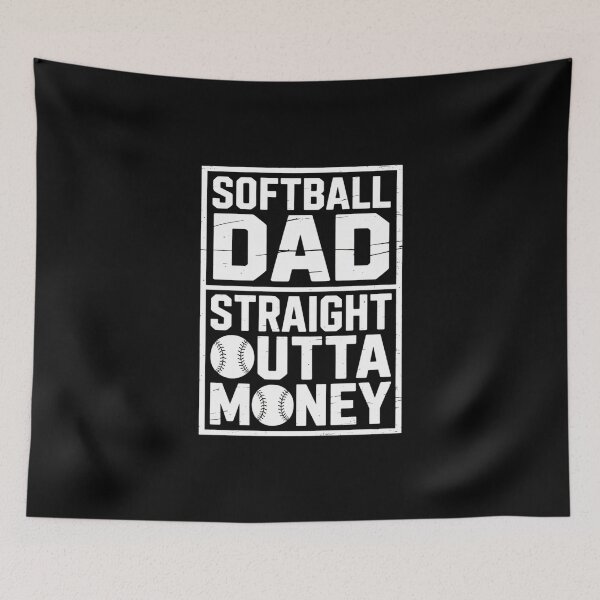 Item preview, Softball Dad Funny JOke designed and sold by gourpmerzihd.