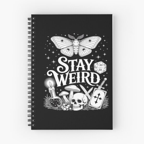 Item preview, Stay Weird Witchy Vibes Witch Spooky Season Happy Halloween designed and sold by VladimiaPutin.