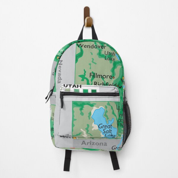 Item preview, Utah Map for Wall Decor and Education designed and sold by WorldAtlas.com.