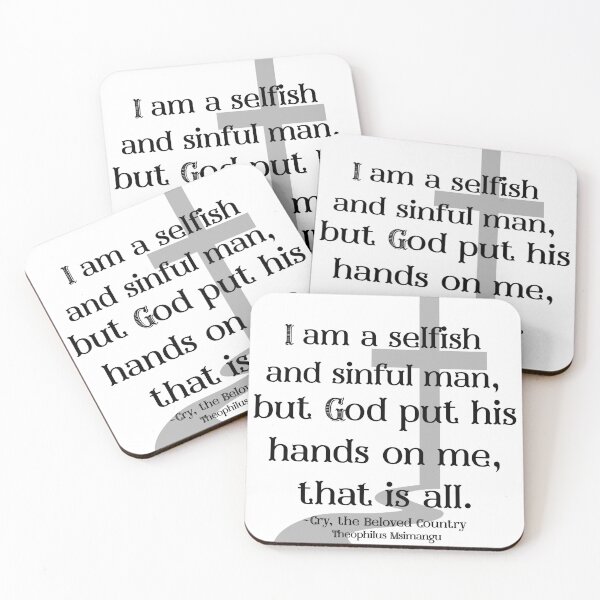 Item preview, Selfish & Sinful Man - Cry, Beloved Country designed and sold by stella literarium.