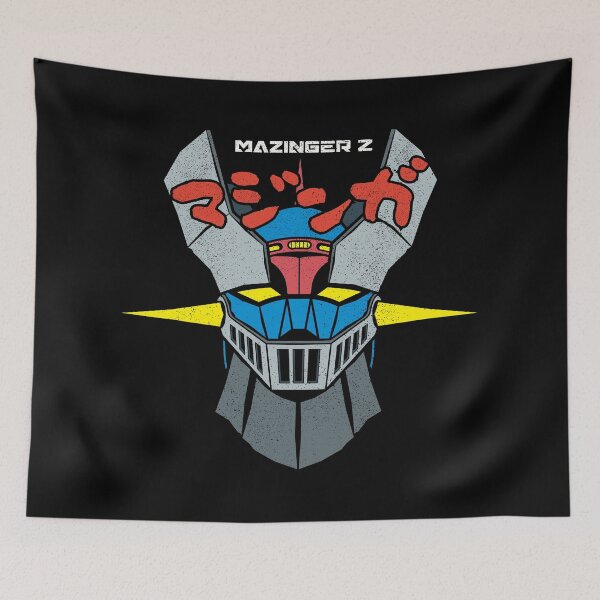 Item preview, Vintage Great Mazinger Distressed Retro Super Robot Anime designed and sold by redwane.