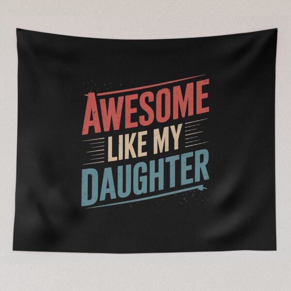 Item preview, Funny Mom & Dad from Daughter Awesome Like My-Daughter  designed and sold by NailMolisa.