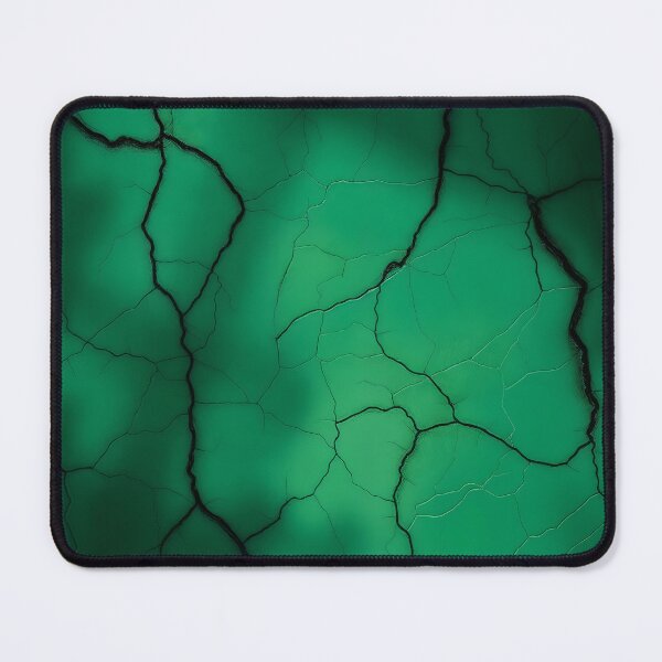 Item preview, Mystical Emerald Green Cracked Wall Texture designed and sold by SolaoLab.
