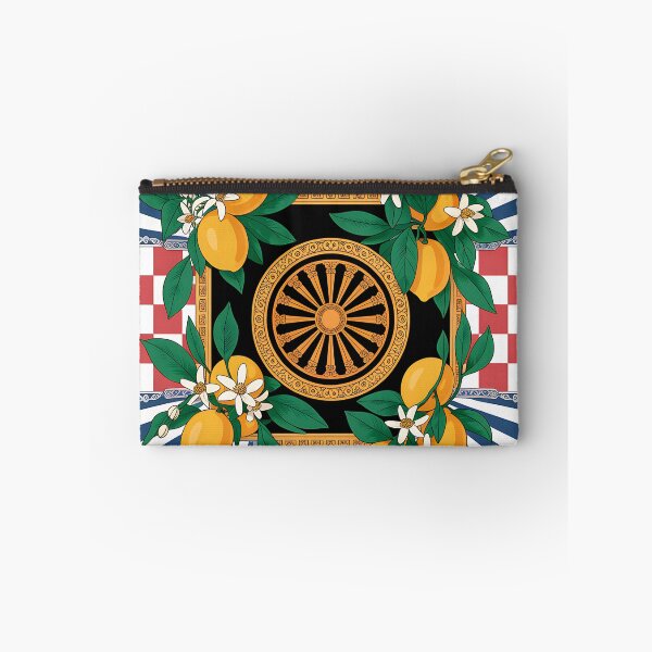 Item preview, "Sunny Lemon & Baroque Elegance: Vibrant Citrus Art for Home & Fashion" designed and sold by CHRONIN.