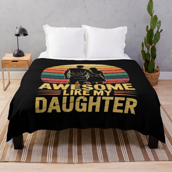 Item preview, Funny Mom Dad present from Daughter Awesome Like My Daughter  designed and sold by NailMolisa.