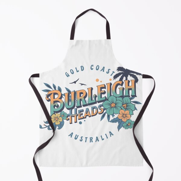 Item preview, Burleigh Heads Gold Coast Australia – Retro Surf T-Shirt designed and sold by Beerbony.