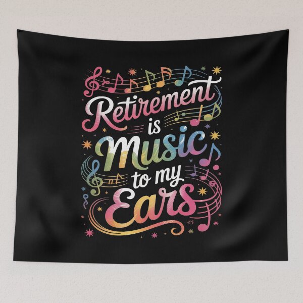 Item preview, Retirement Is Music To My Ears Musical Theater designed and sold by Shannon Bosley.