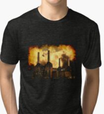 Schweine auf dem Flügel Vintage T-Shirt