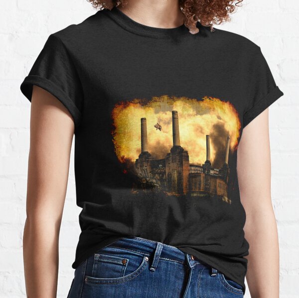 Schweine auf dem Flügel Classic T-Shirt