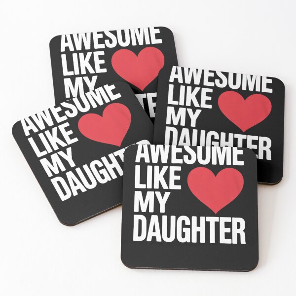 Item preview, Funny Parents' Day Quote Awesome Like My Daughter  designed and sold by NailMolisa.