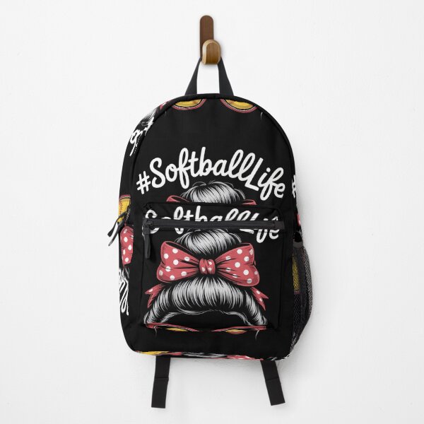 Item preview, Softball Lovers Softball Messy Bun designed and sold by gourpmerzihd.