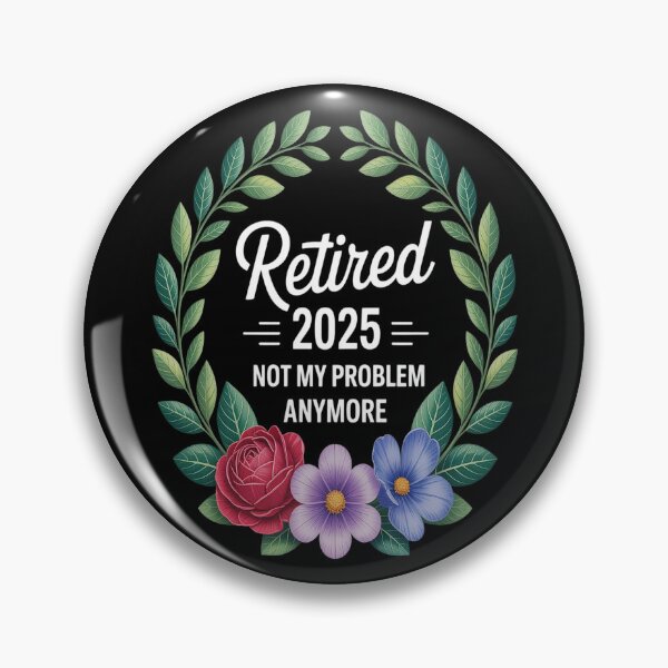 Item preview, Retirement Plan Floral Flower Pension Retire Coworker designed and sold by Shannon Bosley.