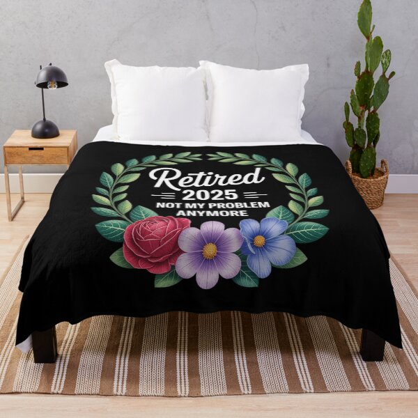 Item preview, Retirement Plan Floral Flower Pension Retire Coworker designed and sold by Shannon Bosley.