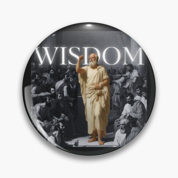 Item preview, Socrates: Wisdom Preached to the Masses designed and sold by Socratic Swag.