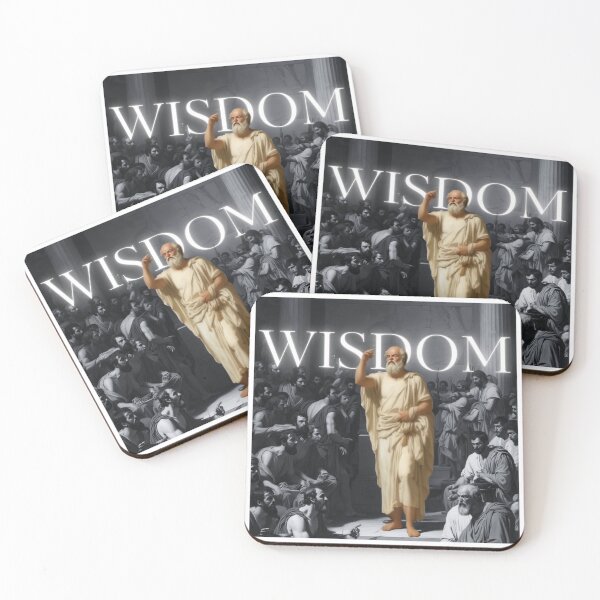 Item preview, Socrates: Wisdom Preached to the Masses designed and sold by Socratic Swag.