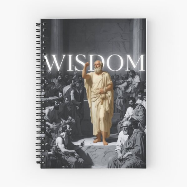 Item preview, Socrates: Wisdom Preached to the Masses designed and sold by Socratic Swag.