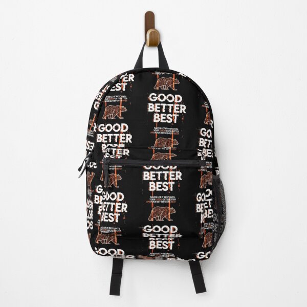 Item preview, Good Better Best Funny Chicago Bears Sports designed and sold by HenrieHard.