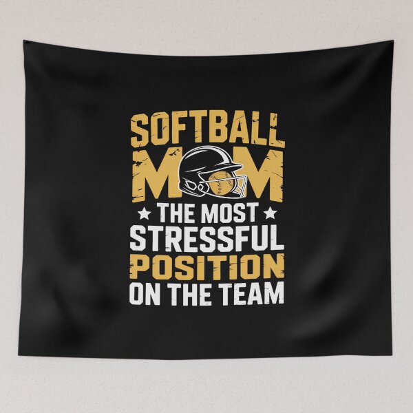 Item preview, Softball Mom Funny Joke designed and sold by gourpmerzihd.