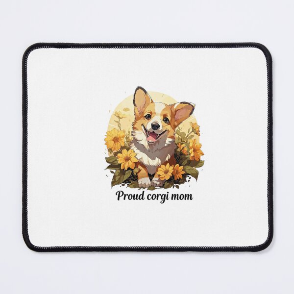Artikelvorschau, Stolze Corgi-Mama – Niedliches Hundemama-Design entworfen und verkauft von GoxyVision.