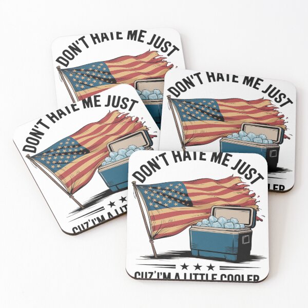 Item preview, Funny Don't Hate Me Just Cuz I'm A Little Cooler  designed and sold by NailMolisa.