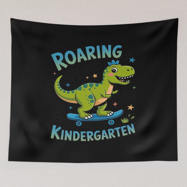 Item preview, Roaring Into Kindergarten Dinosaur Back to School designed and sold by Shannon Bosley.