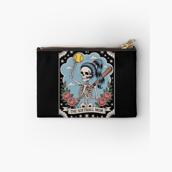 Item preview, Softball Mom Tarot Card Skeleton Softball Mothers Day designed and sold by gourpmerzihd.
