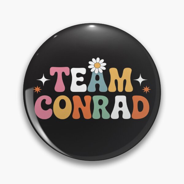 Item preview, Team Conrad Groovy Black Retro Sports Casual designed and sold by Rackaam.