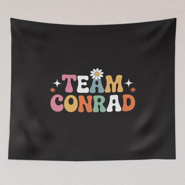 Item preview, Team Conrad Groovy Black Retro Sports Casual designed and sold by Rackaam.