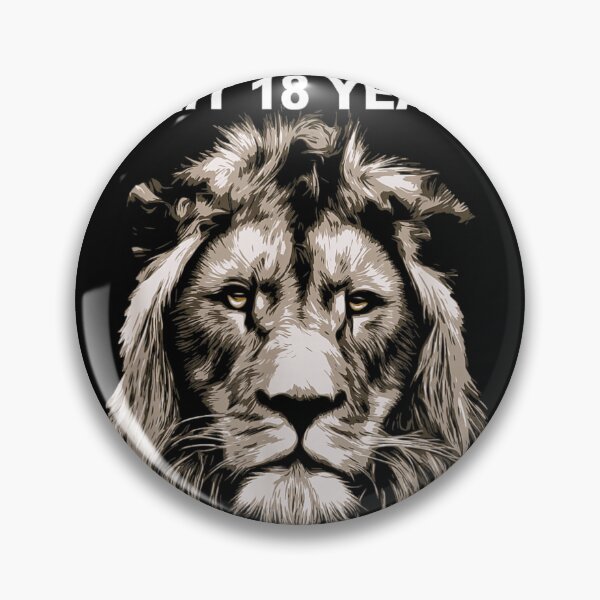 Item preview, The Lion Doesnt Wait Eighteen Years Motivational Quote Art designed and sold by DorikoKazan.